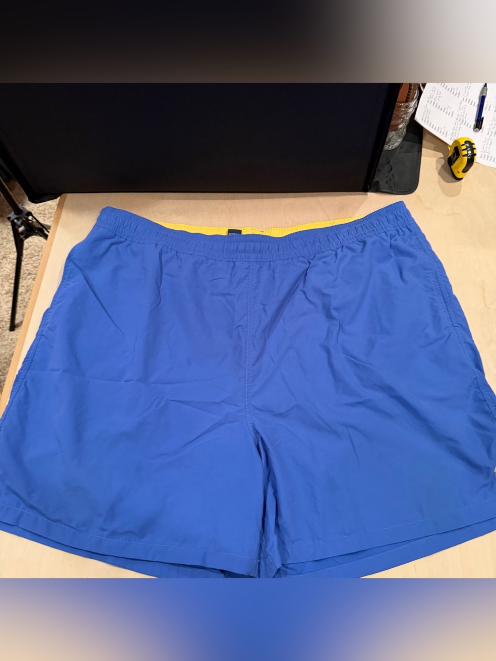 Men’s Polo By Ralph Lauren Swim Trunks Royal Blue Size 4XB